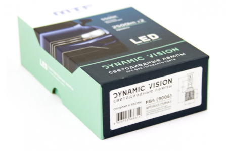 Светодиодные автолампы MTF Light серия DYNAMIC VISION LED, HB4(9006), 28W, 2500lm, 5500K, ком-кт