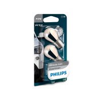 Автолампа  12V  PY21W (BAU15s) Silver Vision (блистер 2 шт) 12496SVB2 PHILIPS