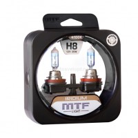 Набор ламп  H8 12V 35w  IRIDIUM 4100K MTF