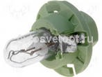 Автолампа  12V  2W панель приборов (бело-зеленный) (BX8.4d) 2352MFX6 OSRAM