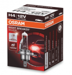 Автолампа  H4  12V 60/55W (P43t-38) Night Breaker Silver +100% (1 шт) 64193NBS OSRAM