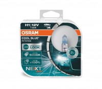 Автолампа  H1 12V 55W (P14.5s)  Cool Blue Intense Next 64150CBN-HCB (DuoBox) OSRAM