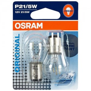 Автолампа  12V  P21/5 W (BAY15d) 7528-02B OSRAM