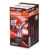 Автолампа  H8 12V 35W  (PGJ19-1) Night Breaker Laser +150%(1 шт)  64212NL OSRAM