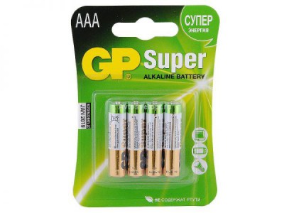 Батарейка 15A LR6/AA упак. 4 шт. GP
