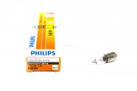 Автолампа  12V  H6W 6W (BAX9S) 12036CP PHILIPS