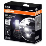 Светодиодные противотуманные лампы 12V типа H10, 6000К (9645CW) Osram