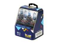 Автолампа H11 12V 55W (PGJ19-2) Active Crystal + 130% (2 шт.) 72110AC+130 "Маяк"