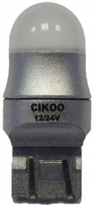 Светодиод 12/24V W21/5W-T20-6 smd 360 Биполярный (2 шт) CIKOO  AVIA