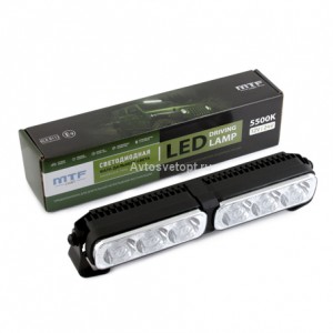 Фара дальнего света линейного типа MTF Light 12-24V, 19W, 2160лм, (2 секции)