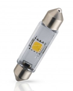 Светодиод 12V 1W 43мм (SV8,5) 4000K 129454000KX1 PHILIPS