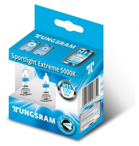 Автолампа H11 12V-55W (PGJ19-2) SportLight Extreme (2шт.) Tungsram