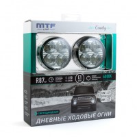 Светодиодные дневные ходовые огни серия "COUNTRY" 12/24V, 8W, 6000К (2 шт.) LDL70 MTF Light