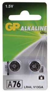 Батарейка A76-BL2  GP