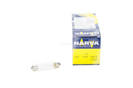 Автолампа C10W T11 43мм 24V NARVA 17327 CP Автолампа C10W T11 43мм 24V NARVA 17327 CP
